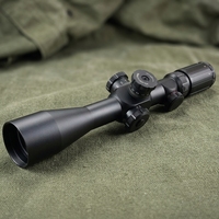 Lunette de visée optique de haute qualité 4-14X44 IR FFP, premier plan focal, éclairage rouge et vert, pour la chasse