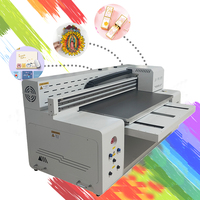 Impresora UV LED de Cama Plana 9060, Fabricante de Impresoras para Carcasas de Teléfono, Acrílico, Lienzo, Madera, Cerámica, Tazas, Pelotas de Golf, Logotipos, Bolígrafos, Máquina de Impresión de Escritorio