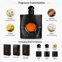 Parfum Noir Intense Scintillant et Parfums Originaux en 50ML pour Midnight Mystery