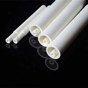 Hot Sale Product Customization Size Logo Hexagonal Boron Nitride Ceramic Tube - Product Image 1