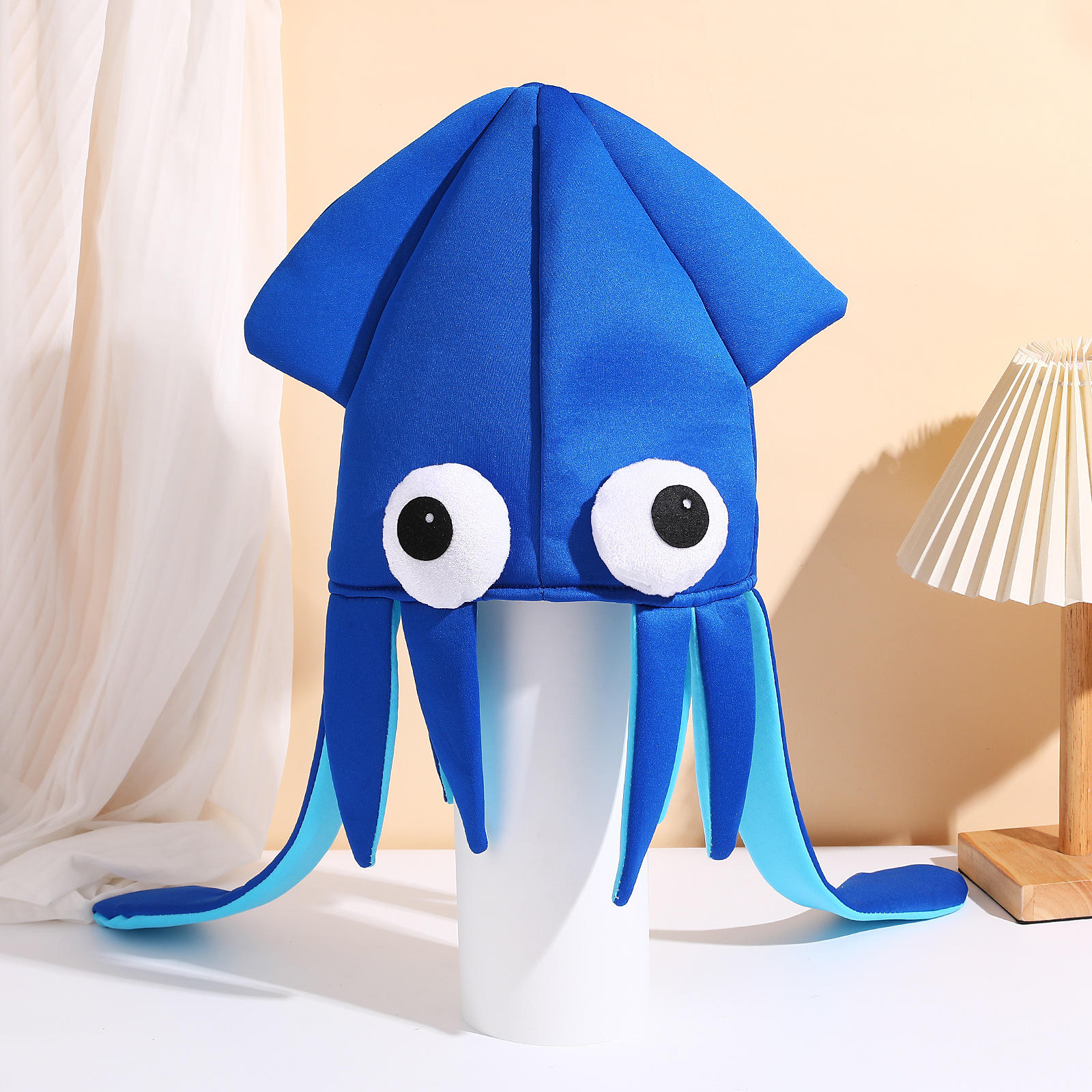 blue octopus cap