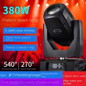 350W DMX512 RGBW di chuyển đầu ánh sáng máy tính ba trong một đám cưới trung tâm hội nghị 3D công suất cao LED ip33 Ra80 6000K - Product Image 2