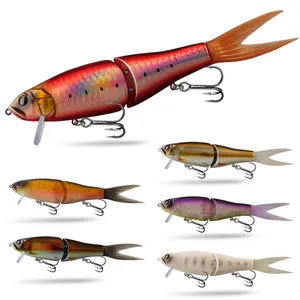 22cm 68g Jointed Floating Fish Arrow Swimbait Jack Fishing Lure 3D Fish Eyes Artificial Hard Fishing Lures