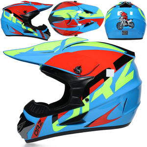 Casco todoterreno sin motocicleta ABS hombres mujeres parejas montaña velocidad gota MX <span class=keywords><strong>locomotora</strong></span> bosque carreras cara completa ajuste Universal - Product Image 3
