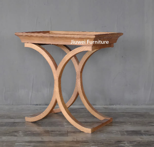 Nouveau design de table basse en bois massif pour le salon meubles de maison style Tae - Product Image 2