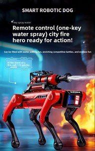 <span class=keywords><strong>Robot</strong></span> <span class=keywords><strong>chien</strong></span> de sauvetage électrique intelligent à commande vocale avec pulvérisation d'eau, jouet RC <span class=keywords><strong>interactif</strong></span> programmable éducatif pour les 8-14 ans - Product Image 4