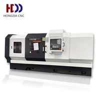 Tour horizontal CNC CK6180, structure à rails rigides, corps de lit de fraisage monobloc, rigidité élevée capable de supporter des coupes lourdes.
