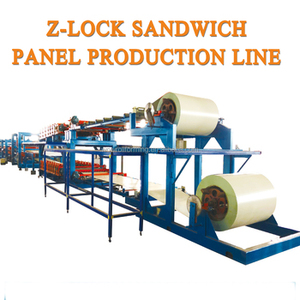Z-Lock pannello Sandwich in alluminio linea <span class=keywords><strong>di</strong></span> <span class=keywords><strong>produzione</strong></span> <span class=keywords><strong>di</strong></span> materiale da costruzione macchine per la <span class=keywords><strong>produzione</strong></span> <span class=keywords><strong>di</strong></span> <span class=keywords><strong>pannelli</strong></span> in acciaio - Product Image 3
