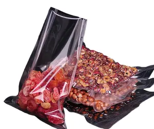 Sacchetto di imballaggio trasparente per alimenti surgelati 5*7cm in plastica laminata termosalda mylar sacchetto per alimenti sottovuoto bustina
