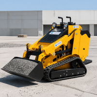 Mini-chargeuse compacte sur chenilles SHENGXIANG T750, conçue pour accueillir plusieurs accessoires à haut débit