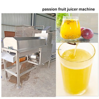 Voedselverwerkingshulpmachine roestvrij staal passievrucht sapcentrifuge pulpseparator apparatuur