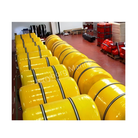 Pare-chocs de bateau offshore haute performance, tailles et couleurs personnalisées, bouée/float d'amarrage en EVA pour quai, fournitures marines