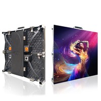 Publicité de haute technologie Flexible LED TV P4 P3 P5 Écran LED d'intérieur Affichage LED d'intérieur