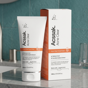 Mousse nettoyante liquide Dermagen Acssak fabriquée en Corée Produit de traitement et de nettoyage de l'acné - Product Image 2