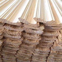 Fabricant de bandes décoratives en bois en gros – Plinthes murales non peintes, corniches décoratives, profilés en bois