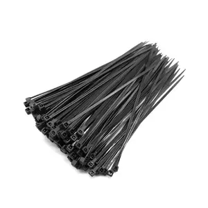 Hmrope 100pcs Cable Zip Ties Heavy Duty Premium Plastic Wire cable tie raw materialcable tie
