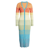 Nouveau dames Cardigan pull femmes belle tortue femmes robe pull moelleux pull tricot Sport ensemble pour les femmes