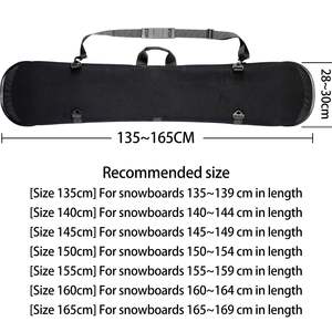 Funda Protectora Rígida para Esquí y Snowboard, Personalizada con Logotipo, Portátil, de un Solo Hombro, con Protección Antirrobo y Puerto USB - Product Image 3