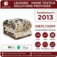 Orvetex, la couverture en raschel 100% polyester sur mesure la plus vendue, avec un style luxueux européen et américain