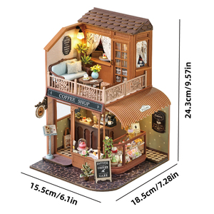 Miniaturas Cuteroom para Manualidades BC-001 Encuentro con el <span class=keywords><strong>Tiempo</strong></span> BC-003 <span class=keywords><strong>Sinfonía</strong></span> de Felicidad Jardín de Estilo Retro - Product Image 6