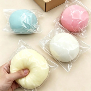 2026 Wholesale Cute Jumbo Mint Strawberry Fluffy <b>Slime</b> Squishy Ball Moldable Slow Rebound Stress Relief Fidget <b>Toy</b> - Product Image 2
