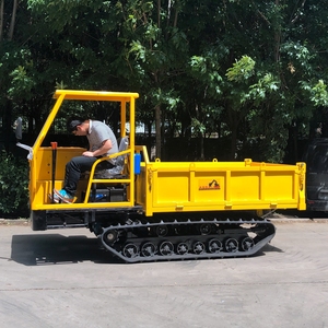 Transporteur à chenilles 2 tonnes 3 tonnes 4 tonnes mini dumper de boue de <span class=keywords><strong>marais</strong></span> avec chenille pour l'agriculture - Product Image 4