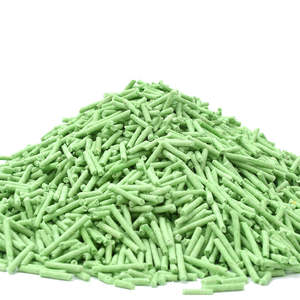 Arena para Gatos Lovepet Ecológica de Soja y Almidón de Maíz, Baja en Polvo, Aglutinación Rápida, con Té Verde y Tofu, Venta al por Mayor Directa de Fábrica - Product Image 1