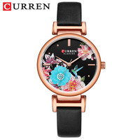Curren 9053 Jam Tangan Kuarsa Wanita, Jam Tangan Santai Mewah Elegan dengan Sabuk Kecil Tahan Air
