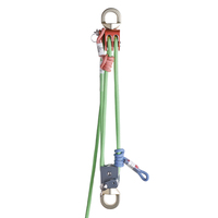 Ensemble de poulies multifonctionnelles 36KN pour travaux en hauteur, objets lourds, escalade en plein air, système de poulies