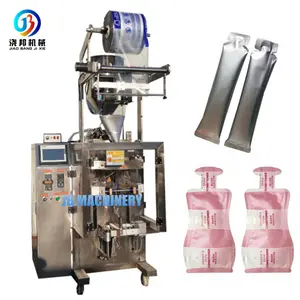 JB-3220J automatische rückseitige Dichtung Beutel flüssige Paste Verpackungs maschine spezielle Form Beutel machen Verpackungs maschine Preis