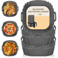 Solution sur mesure : Tapis de cuisson en silicone réutilisable pour friteuse à air, barbecue et four, qualité alimentaire, vente en gros