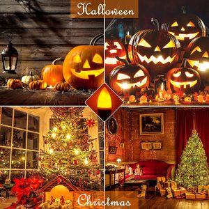 E26 dẫn nhấp nháy nến ngọn lửa hiệu ứng ánh sáng bóng đèn 2W cao lumens tiết kiệm năng lượng 1 chế độ Đèn Chùm Nến lửa khí đèn lồng - Product Image 2