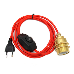 Tùy chỉnh CE đèn ổ cắm dây Set với EU cắm và Dimmer chuyển đổi đèn dây Set cho ánh sáng mặt dây chuyền - Product Image 4