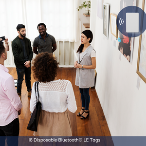 Minew I6 chi phí thấp ibeacon Micro Ultra Thin bluetooth đèn hiệu SDK uuid lập trình ibeacon cho theo dõi tài sản - Product Image 3