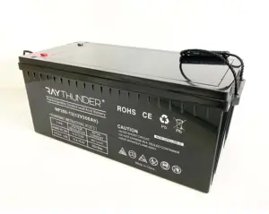 Batterie au plomb rechargeable SolarEdge série 12V 100Ah 150Ah 200Ah avec plusieurs capacités