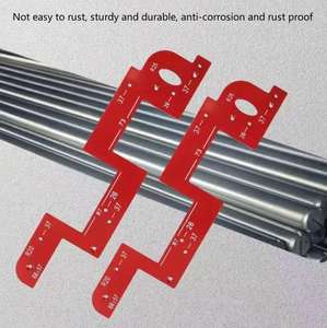 قالب حز احترافي بدون مقبض مع حافة قوس من سبائك الألومنيوم لصنع الخزانات - Product Image 6