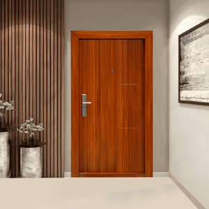 Modern Decor Steel Entrance Porta Deslizante Superfície Acabada para Villa Aplicação Fábrica Segurança - Product Image 6