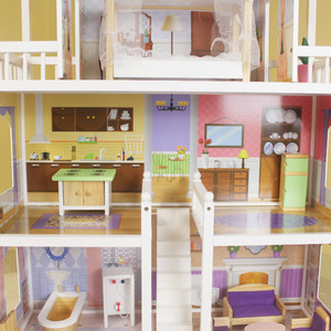 <span class=keywords><strong>Maison</strong></span> de poupée bricolage 2025 petit avec meubles semblant jouer <span class=keywords><strong>miniature</strong></span> grande <span class=keywords><strong>maison</strong></span> jouet <span class=keywords><strong>en</strong></span> <span class=keywords><strong>bois</strong></span> - Product Image 3
