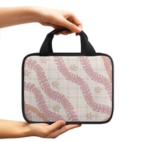 Produits en gros Personnalisé Hawaii Puakenikeni Hibiscus Design Luxe Fermeture Éclair Polyester Sacs à main Bible pour Femmes