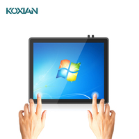 Moniteur tactile Android intégré 10/15/21/24 pouces, étanche IP65, sans ventilateur, PC industriel tout-en-un pour l'automatisation
