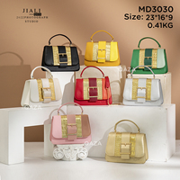 Jiali QAZA vente en gros élégant Crocodile impression sacs à main pour femmes sac en cuir a main de luxe 2023 femme haute qualité main