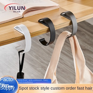 Bolsa de escritorio Gancho colgante Extraíble Sin perforaciones Aluminio Sostenible Multifunción Sala de estar Estante de almacenamiento para herramientas - Product Image 2