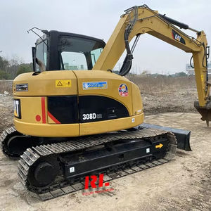 Excavatrice utilisée de CAT 308D CAT308D 8 tonnes utilisée mini excavatrice utilisée du chat 308 de Caterpillar pour la sylviculture de ferme avec l'EPA - Product Image 2