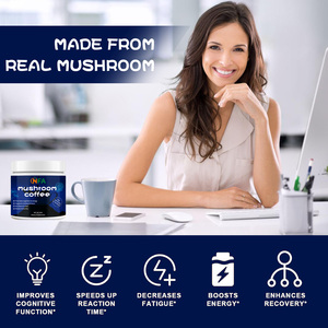 OEM ODM Instant Decaf Mushroom Coffee Mix con Lions Mane y Reishi para claridad mental Focus Support Energía sostenida - Product Image 2