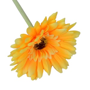Gerbera Artificiale a Ramo Singolo per Decorazione Ingegnerizzata di Soggiorno e Giardino, Arte Floreale, <span class=keywords><strong>Margherita</strong></span> Africana - Product Image 1