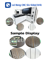 Centre d'alésage CNC à alimentation directe avancé, machine de perçage du bois pour meubles sur mesure de grande envergure, perceuse six faces, moteur 3,5 kW