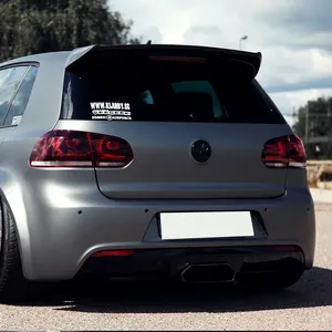 Spoiler de coffre arrière StarNav style robot, extension de spoiler de toit arrière, kit carrosserie tuning pour Golf 6 Mk6 GTD R20 - Product Image 3