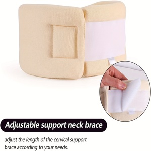 Collare Cervicale in Spugna per Alleviare il Dolore, Supporto Ortopedico per il Collo, Facilmente Regolabile, in Morbida Schiuma - Product Image 2