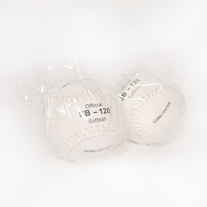 Palline da Softball Personalizzate all'Ingrosso, 12 Pollici, Bianche, in Pelle Spaccata con Anima in Sughero, Pelotas De Softball <span class=keywords><strong>Tamanaco</strong></span> 120 - Product Image 4