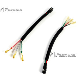 Adaptador de cable de luz de señal de giro, conectores de enchufe de cableado de indicador de 3 pines para <span class=keywords><strong>Honda</strong></span> <span class=keywords><strong>CBR</strong></span> <span class=keywords><strong>600RR</strong></span> 1000RR CBR600RR CBR1000RR 2003-2014 - Product Image 5